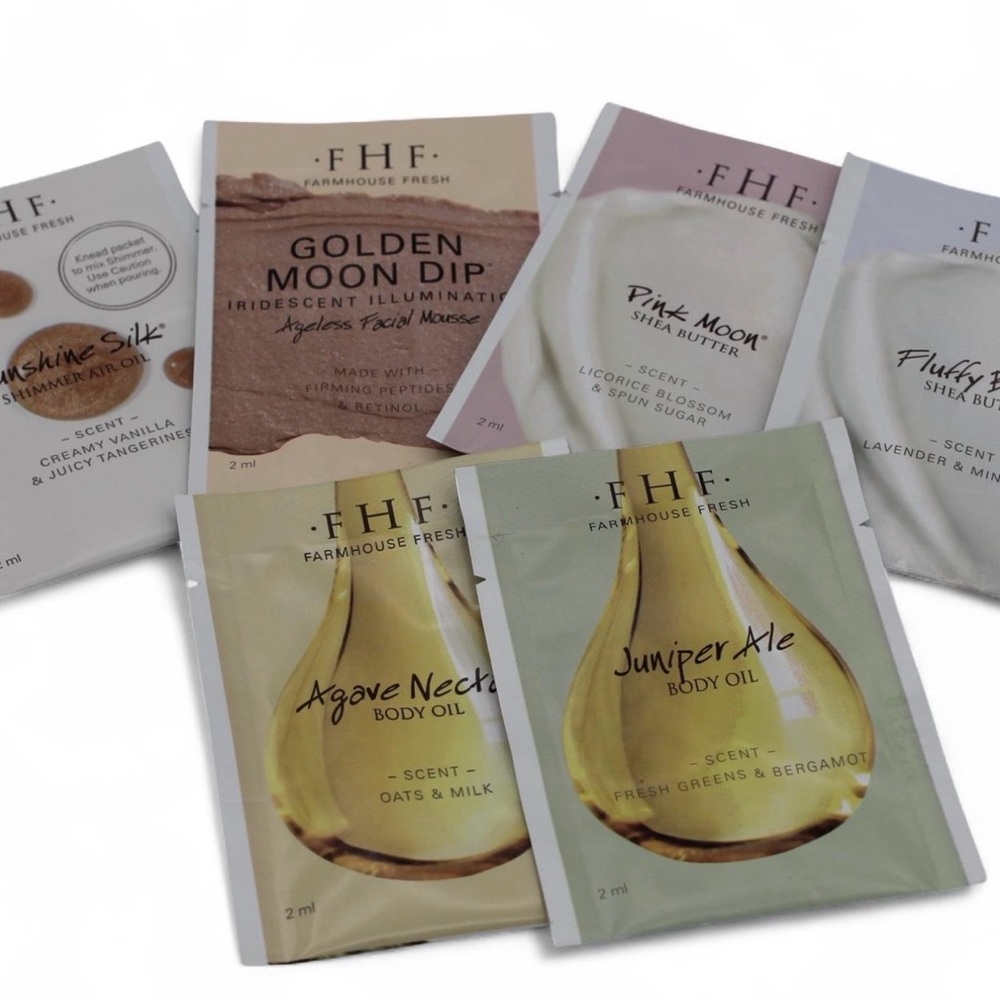 Farmhouse Fresh Skincare Sample Set - Assorted Colors